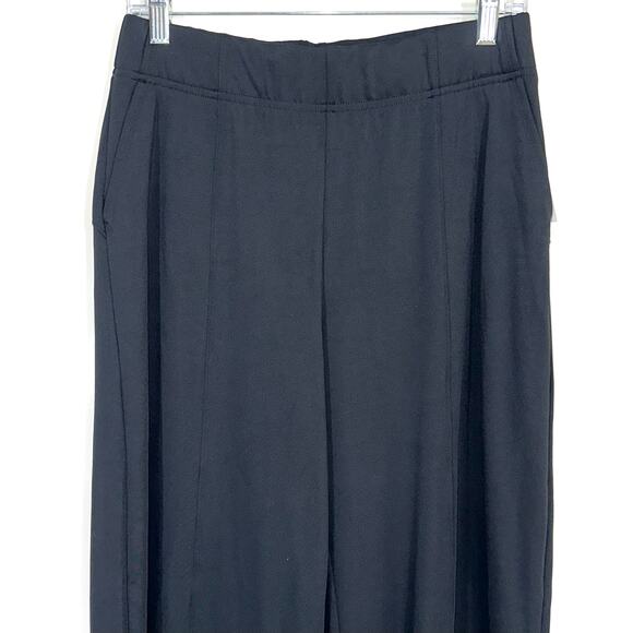SOLD 💕NWT Old Navy High Waisted PowerSoft Wide Leg Pants in Black Jack Size M - Picture 6 of 15